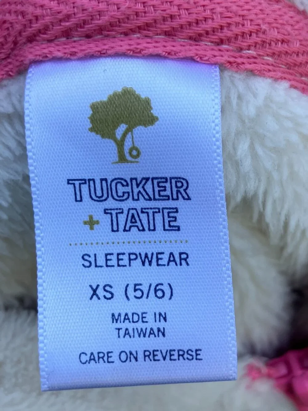 🐼 Tucker + Tate Panda Hooded Fleece Pajamas | Halloween Costume | XS 5/6